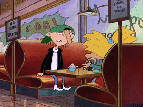 Gif from Hey Arnold that I'm not at your beck and call