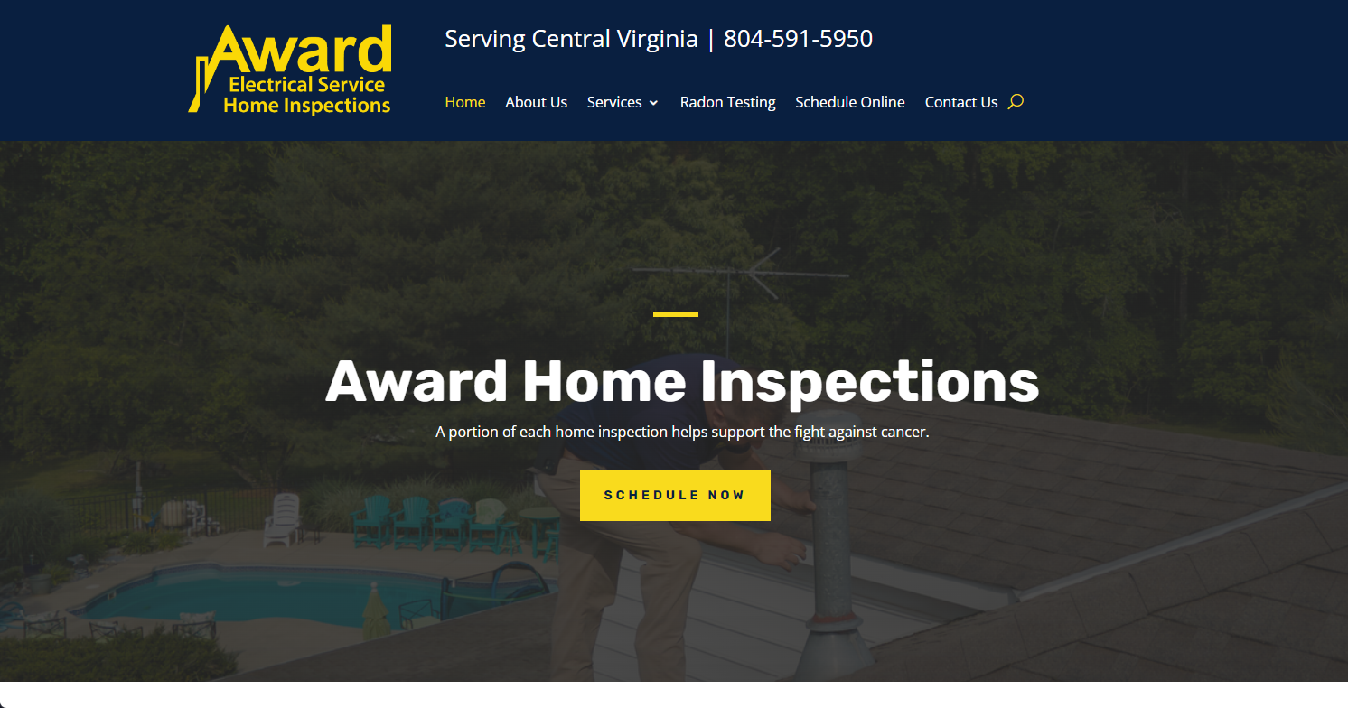 Award Home Inspections Screenshot